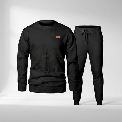 Sudadera para hombre informal con cuello redondo primavera otoño
