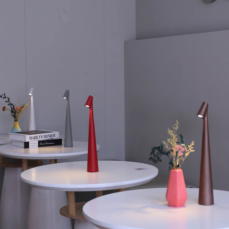 Glowora | LED Table Lamp | Rechargeable & Touch Dimmable