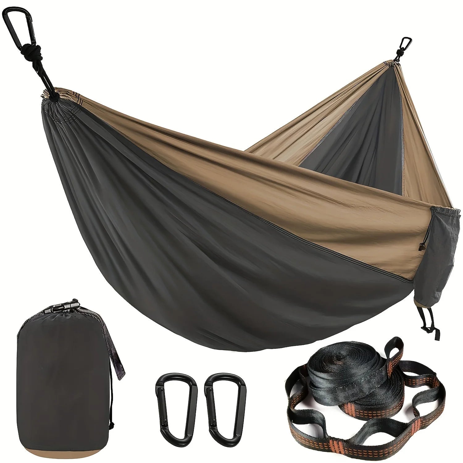 SkyLounge | Premium Double Camping Hammock with Tree Straps & Carabiners