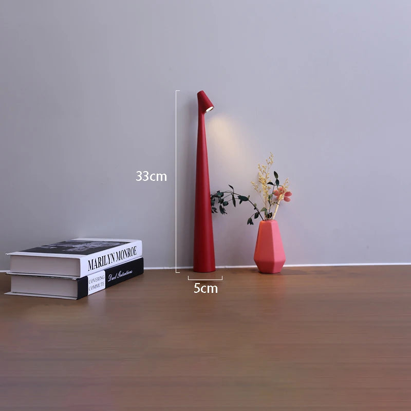 Glowora | LED Table Lamp | Rechargeable & Touch Dimmable