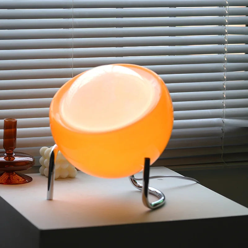 Bauhaus Glass Table Lamp | Retro Nordic Design