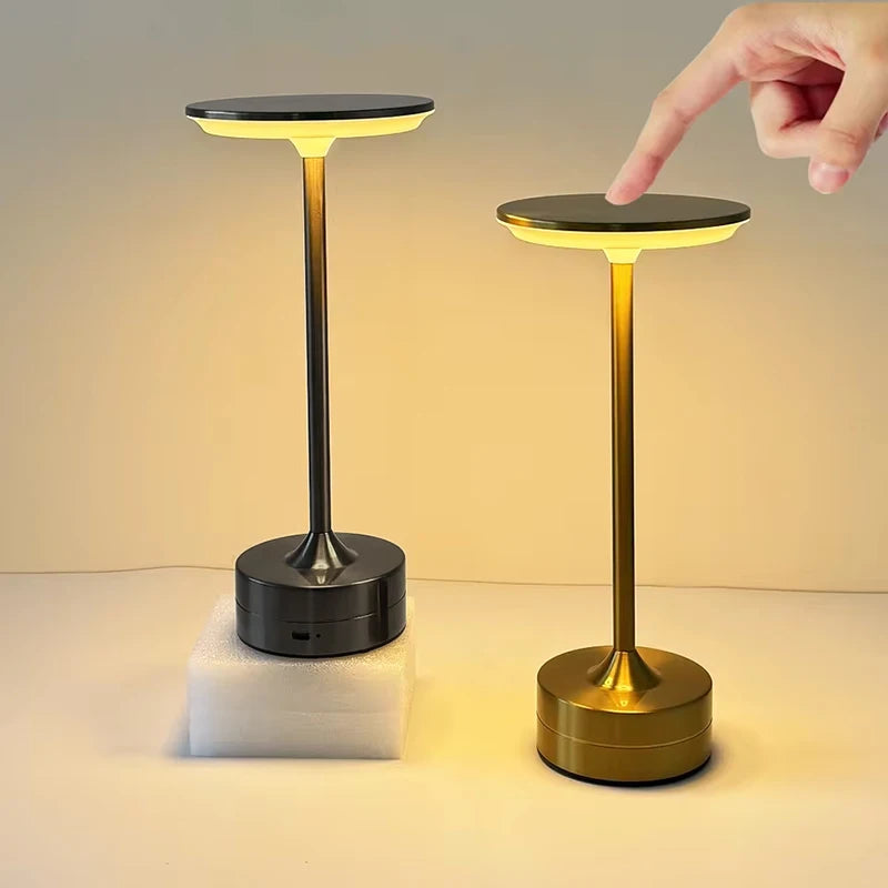 Lumaura | Touch Dimming LED Table Lamp | Rechargeable & Portable