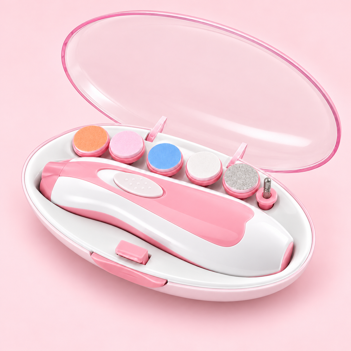 Safe Baby Nail File Quiet Design Gentle Touch Infants
