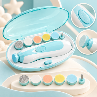 Safe Baby Nail File Quiet Design Gentle Touch Infants