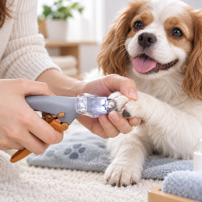 Corta-unhas para animais de estimação seguros e ergonómicos, com design de fácil aderência