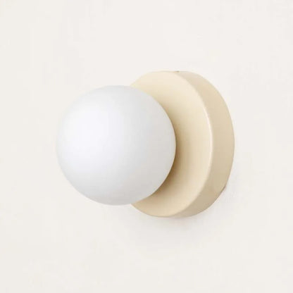 Lampă de perete LED Macaron | Aplica modernă din sticlă colorată