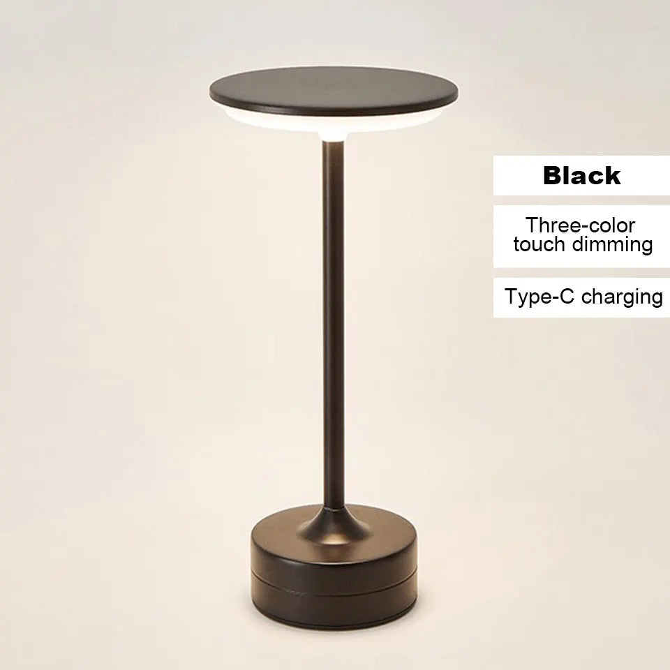 Lumaura | Touch Dimming LED Table Lamp | Rechargeable & Portable