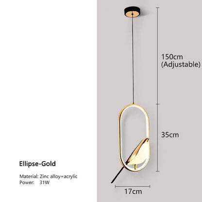 Skadependel | Nordisk LED-fugledesign