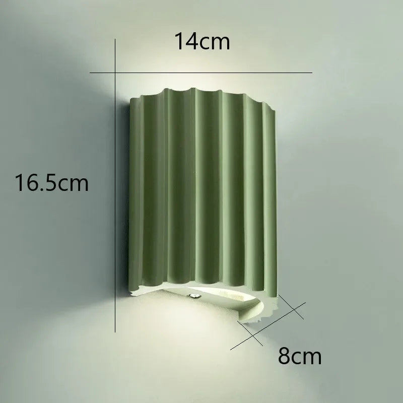 Nordic Modern Resin Wall Lamp | Stylish Indoor Wall Light