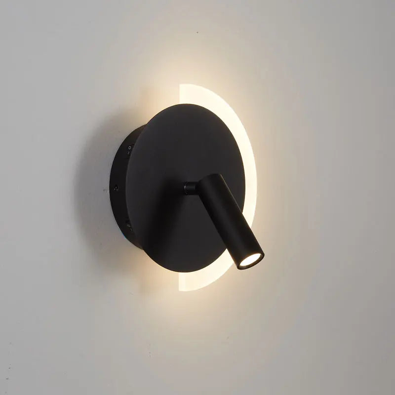 LunaSpot Lampada da Parete | Design Moderno LED per Comodino