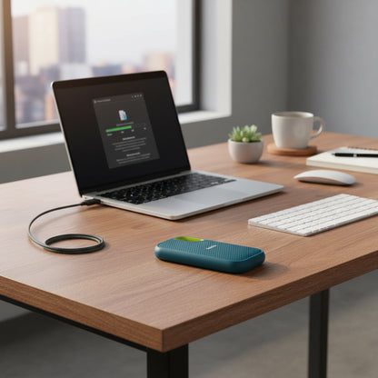 כונן קשיח חיצוני נייד SSD עמיד אחסון גיבוי USB