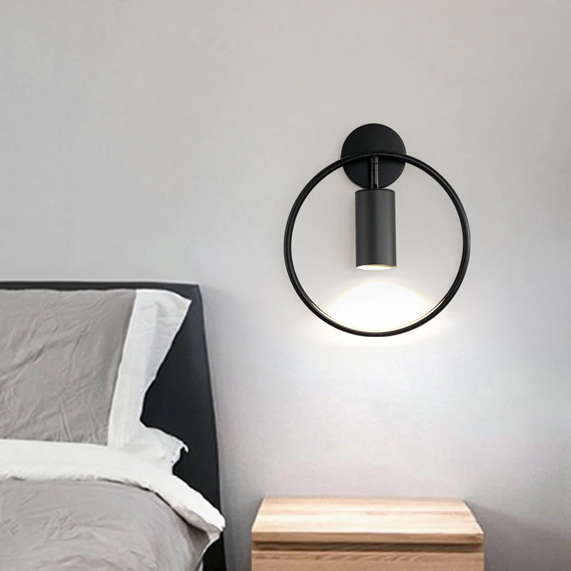 Halo Wall Light | Nordic Gold Minimalist Design