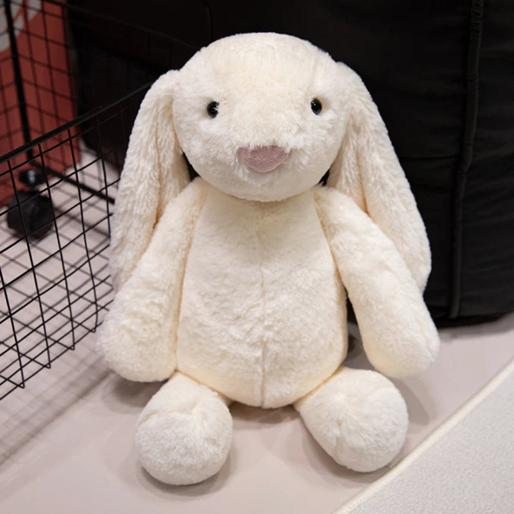 Jucărie de pluș iepuraș Bunnycat moale și drăguță, animal de pluș iepure