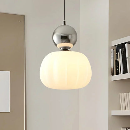 Lámpara Colgante de Calabaza Nórdica | Lámpara de Techo LED Moderna