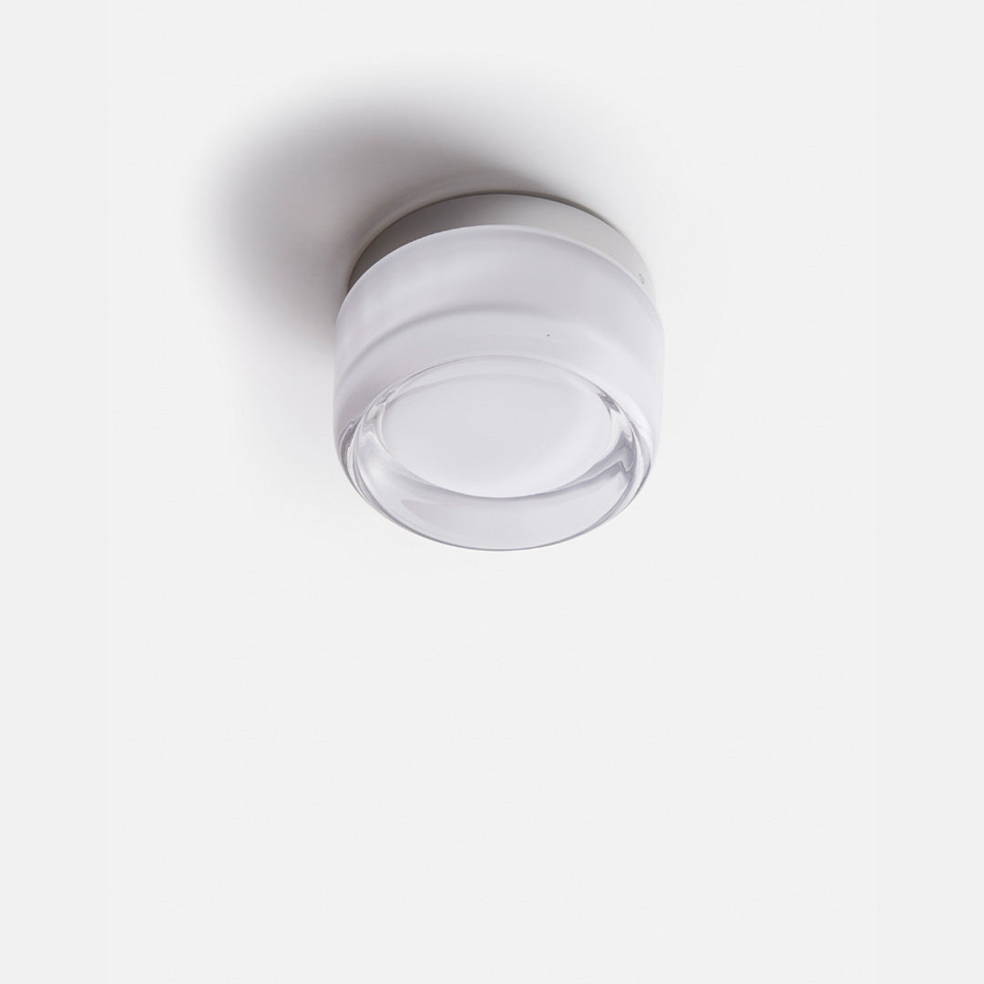 Aplica LED Dimple, Sticlă Texturată, Ø10–12cm