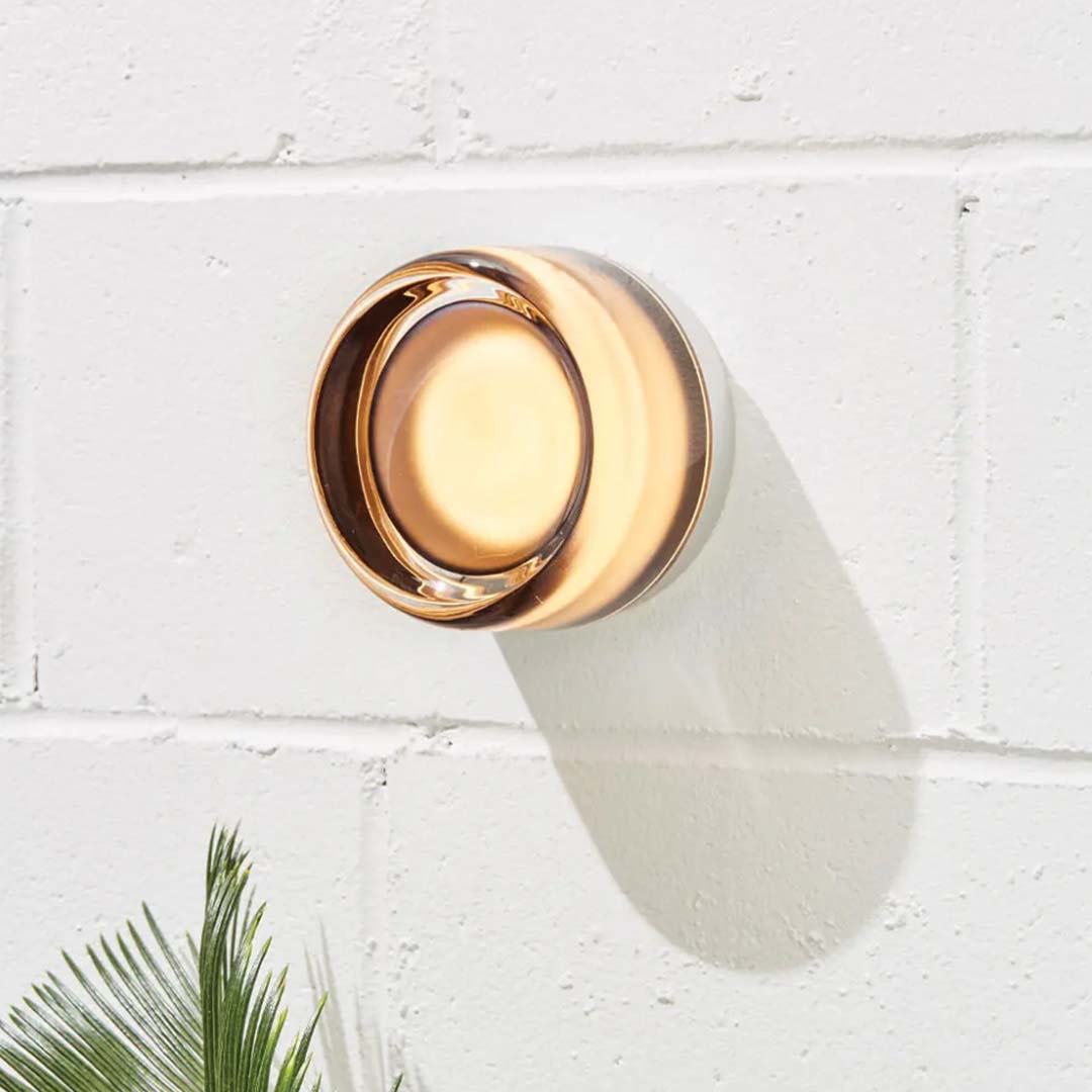Aplica LED Dimple, Sticlă Texturată, Ø10–12cm