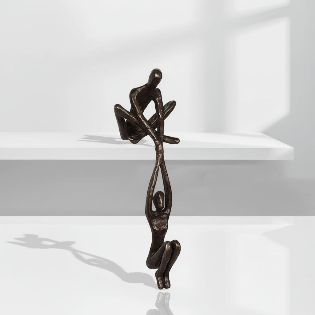 Arte Pared Escultura Romántica Pareja Resina Decorativa