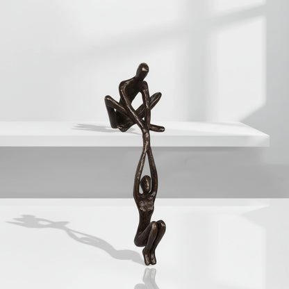 Arte Pared Escultura Romántica Pareja Resina Decorativa
