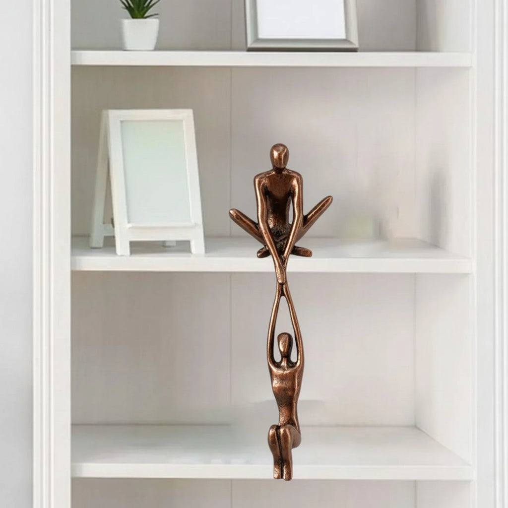Arte Pared Escultura Romántica Pareja Resina Decorativa