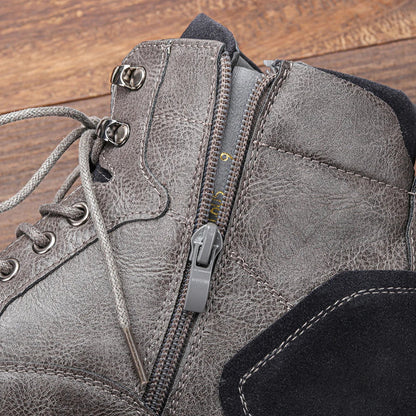 Frontier Leather Boots – Durable Men’s Classic Outdoor Footwear Orthopedic Support - Image 8