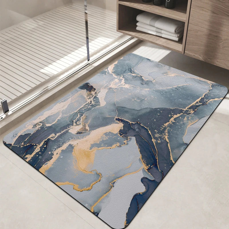 Super Absorbent Bathroom Floor Mat | Non-Slip Diatom Mud Mat