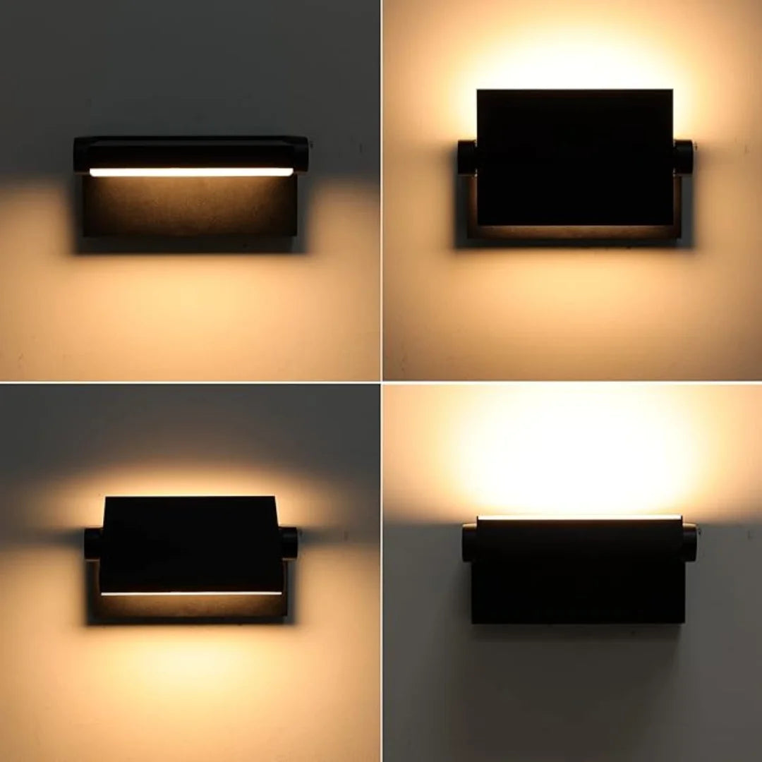 24W LED Außenwandleuchte | IP65 Wasserdichte Bewegungsmelderlampe