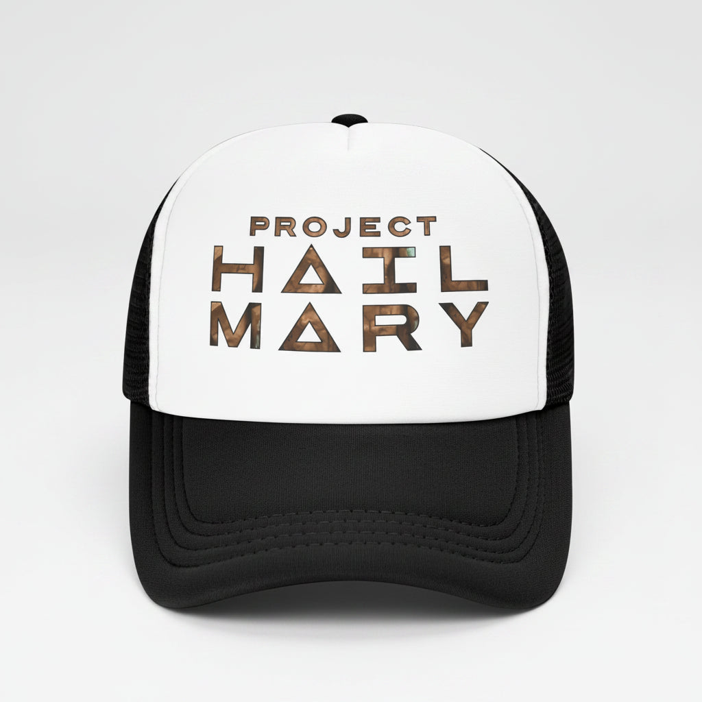 Baseball Cap Trucker Hat Mesh Adjustable Snapback Project Rocky