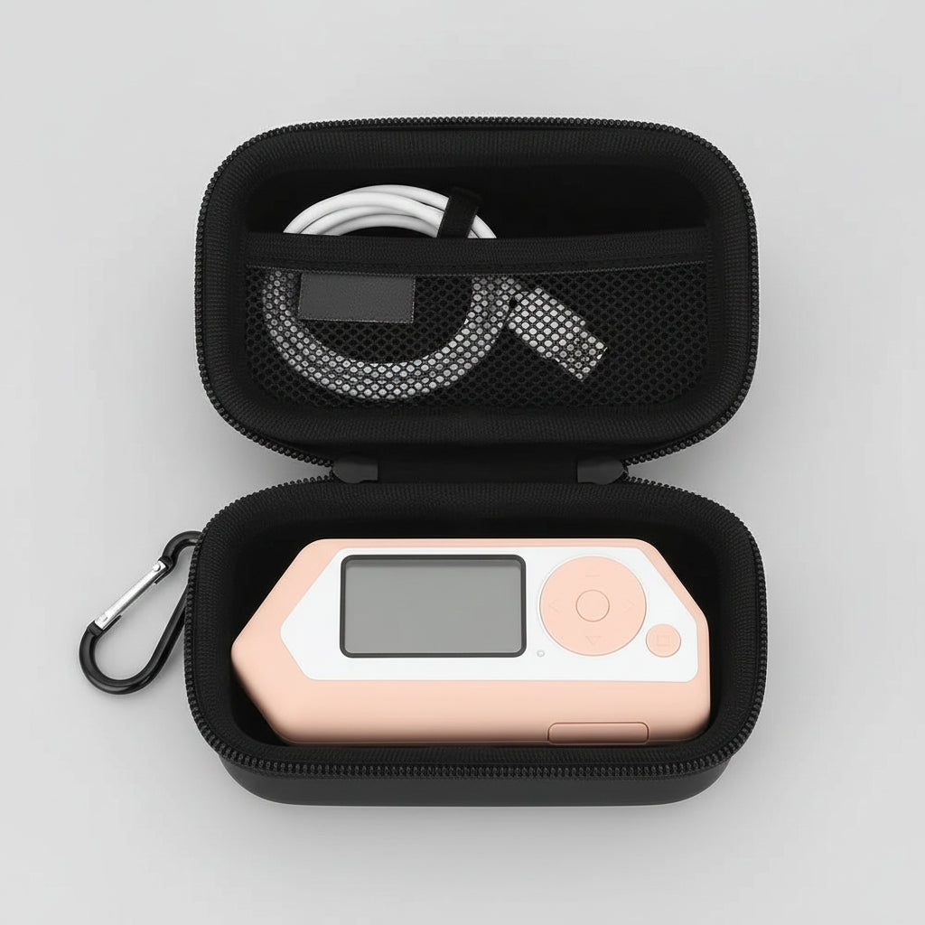 Estuche rígido portátil para disco duro externo SSD de viaje