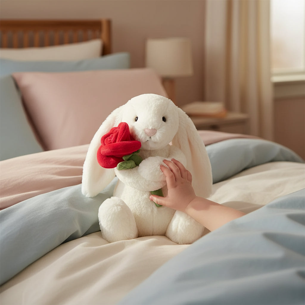 Plüschspielzeug Bunnycat Weiches Kuscheltier Niedliche Puppe Geschenk