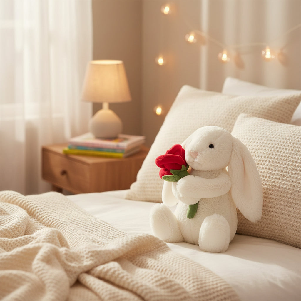 Bunnycat Plüsch Kuscheltier Weiches Kaninchen Spielzeug Niedliche Geschenkpuppe