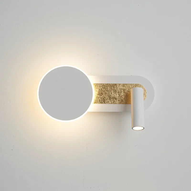 Luz de Parede HaloBeam | Design Nórdico Moderno com LED Duplo