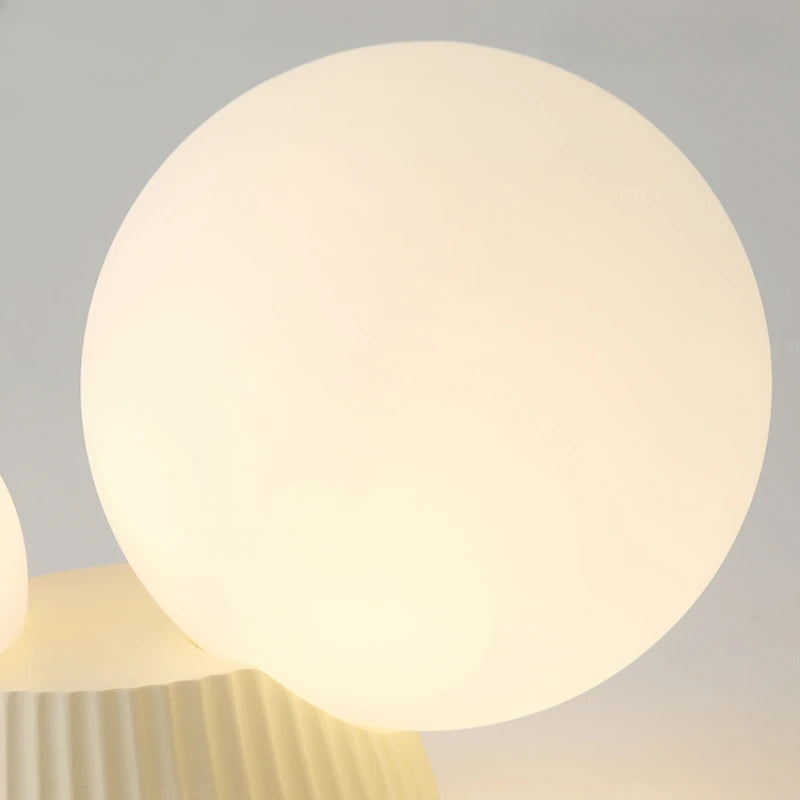 Luz de Teto Luméa | Design Moderno Francês com Duplo Globo