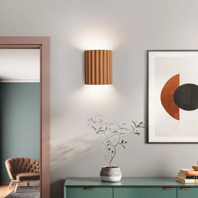 Nordic Modern Resin Wall Lamp | Stylish Indoor Wall Light