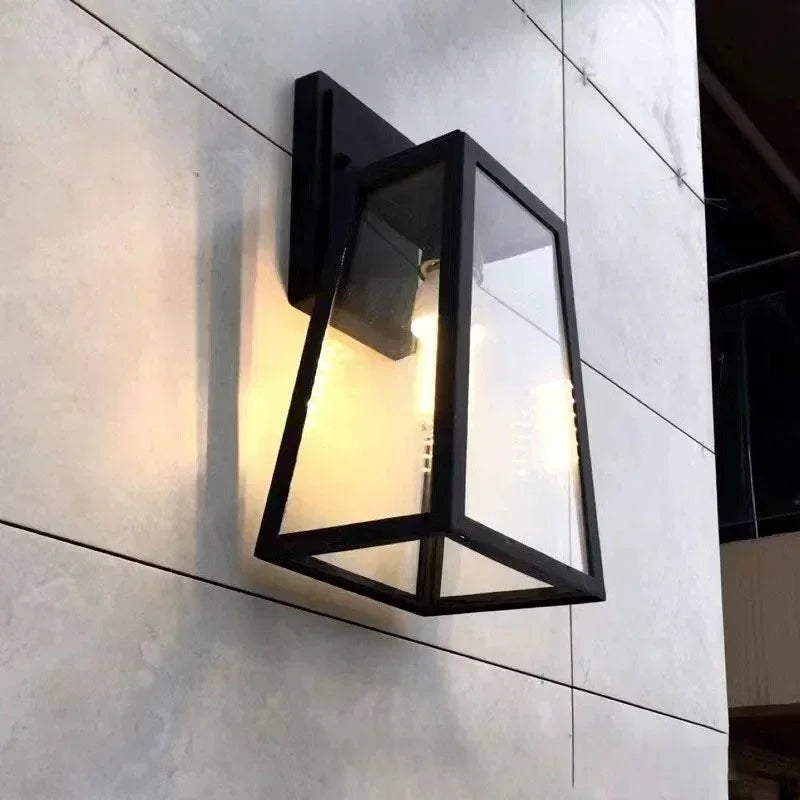 Verona Outdoor Wall Lamp | European Modern Lantern Light