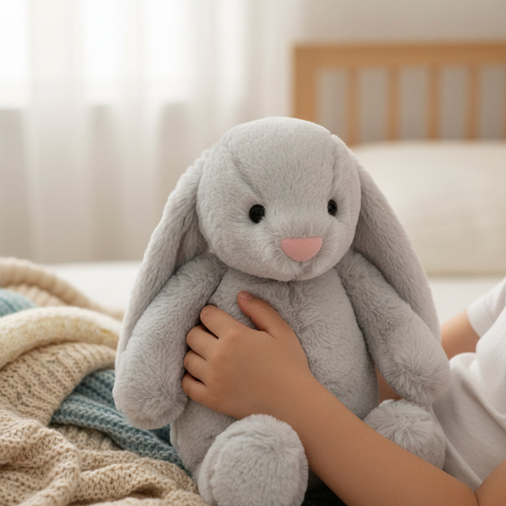 Bunnycat Plüsch Kuscheltier Weiches Niedliches Kaninchen Spielzeug Geschenk Puppe