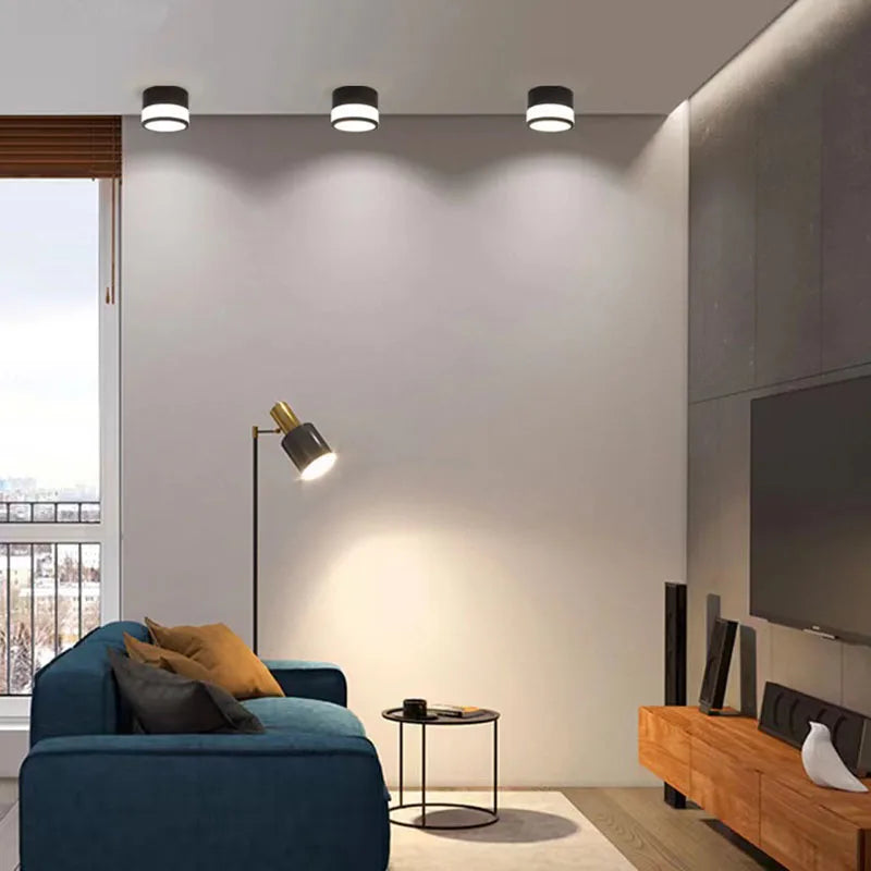 גוף תאורה שקוע LED נורדי | 9W / 15W מנורת תקרה