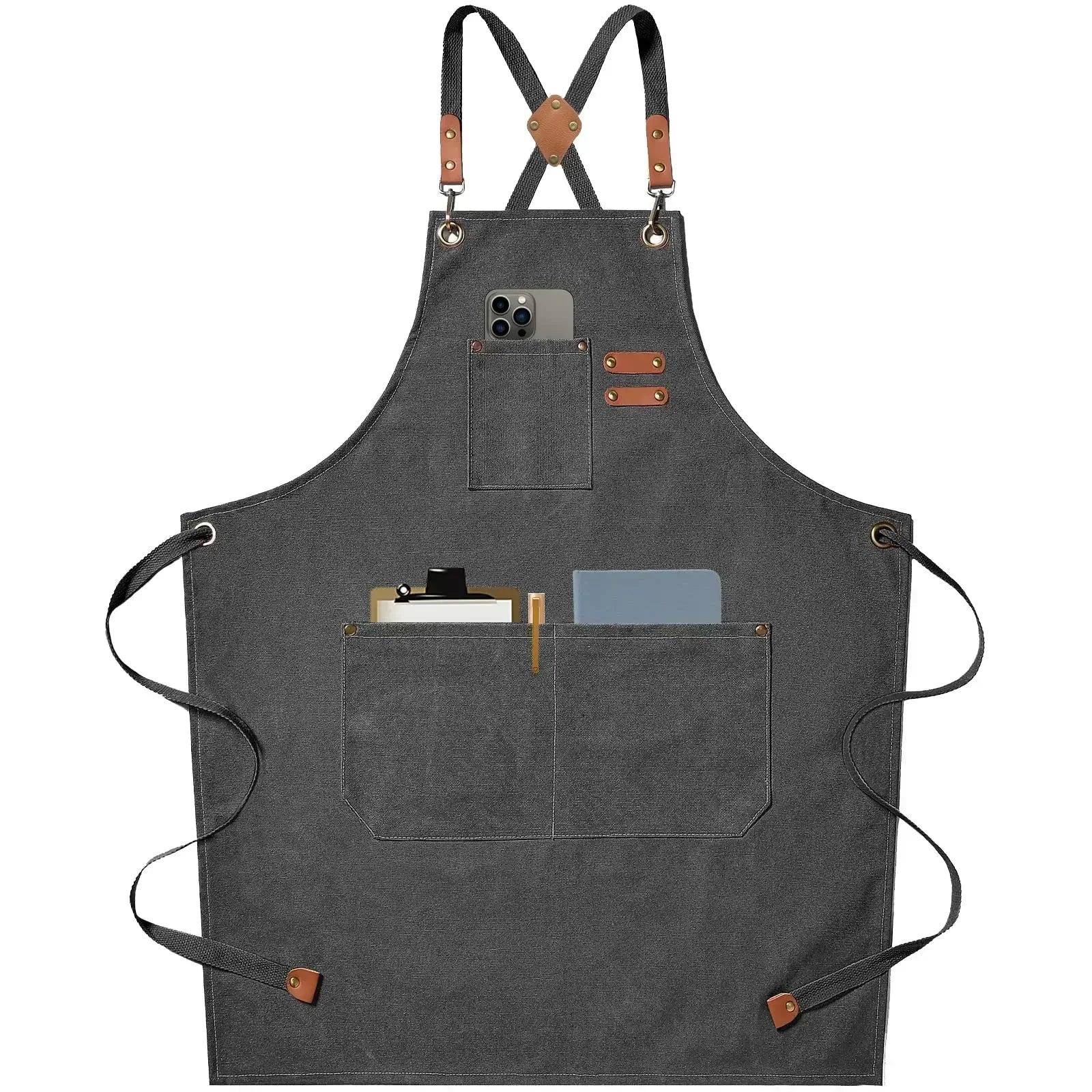 ProWear | Canvas Kitchen Apron | Unisex Chef & Workwear