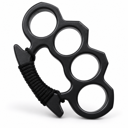 Cuchillo nudillero de defensa personal, acceso rápido, empuñadura metálica para los dedos