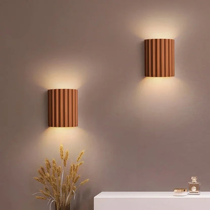 Lampa de perete modernă nordică din rășină | Lumină de perete elegantă pentru interior