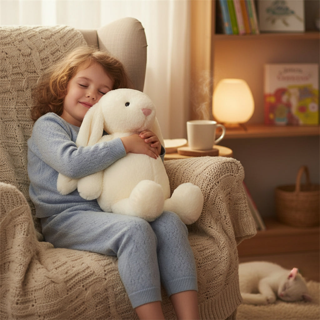 Bunnycat Plüsch Kuscheltier Weiches Niedliches Kaninchen Spielzeug Geschenk Puppe