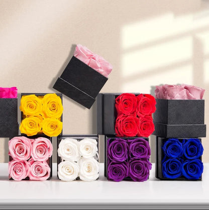 Confezione di Rose Regalo per la Festa della Mamma Composizione Floreale Decorazione per la Casa