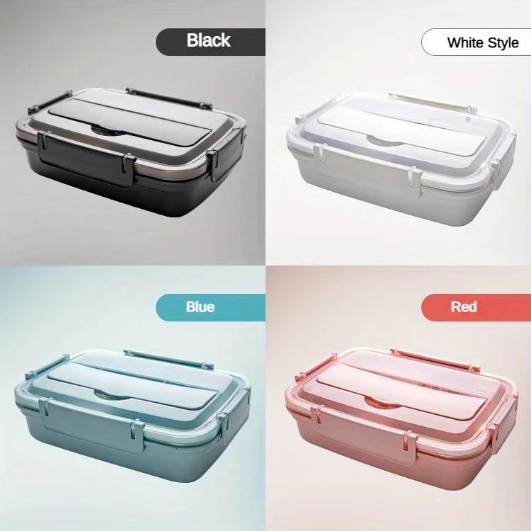 Stainless Steel BentoBox | Leak-Proof Lunch Box with 3 Compartments – Durable & Easy-Clean