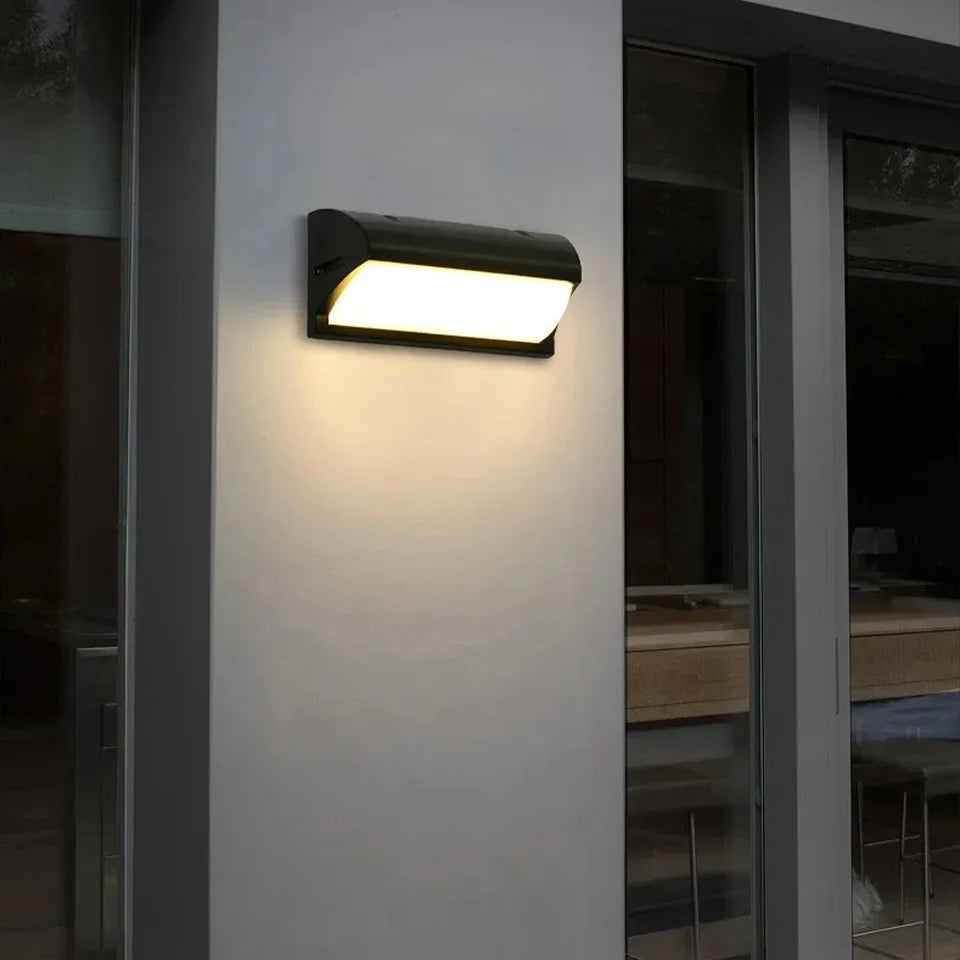 LED Motion Sensor Wall Light | Waterproof Outdoor Garden Lamp