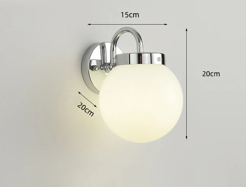 Lámpara de Pared Quashion | Diseño Moderno Minimalista en Cromo