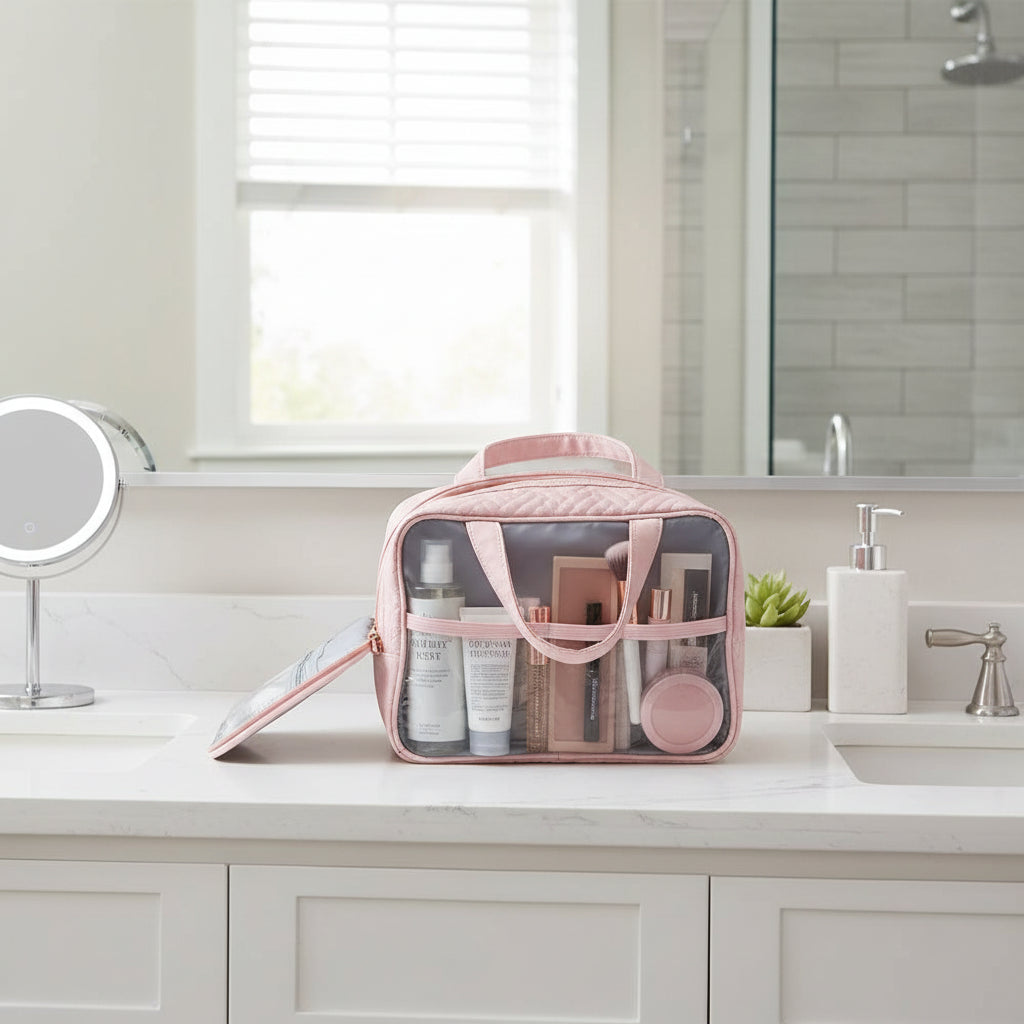 Makeup Bag Travel Cosmetic Bag Hanging Organizer Mothers Day – DecorsDeluxe