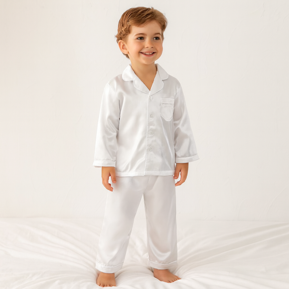 Silk Kids Pajama Set Pure Mulberry Comfort - Image 9