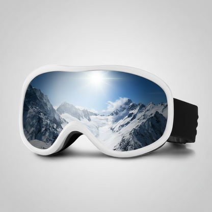 Óculos de Esqui Óculos de Snowboard Anti-Embaçamento Proteção UV Lentes Duplas