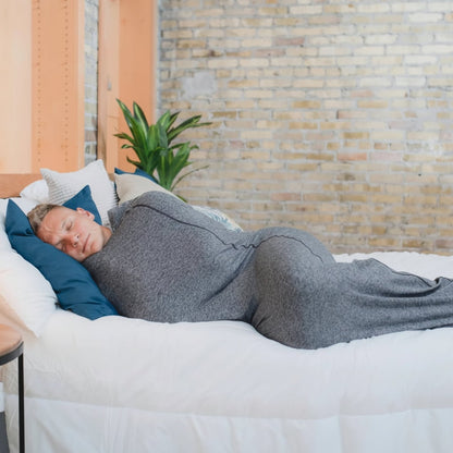 Schlafsack Pucktuch für Erwachsene Atmungsaktiver Stoff – DecorsDeluxe