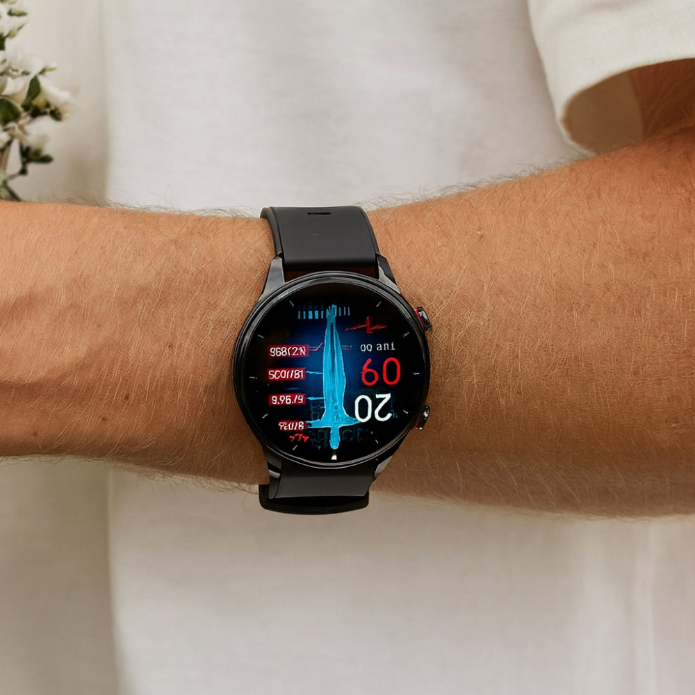 Smart Watch Fitness ECG Health Tracker Design