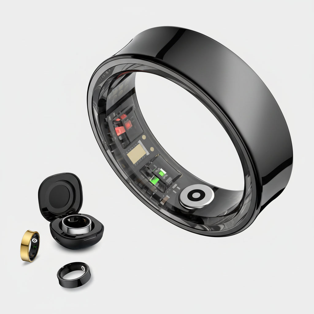 Smart Ring Fitness Tracker Sundhed Søvn Vandtæt